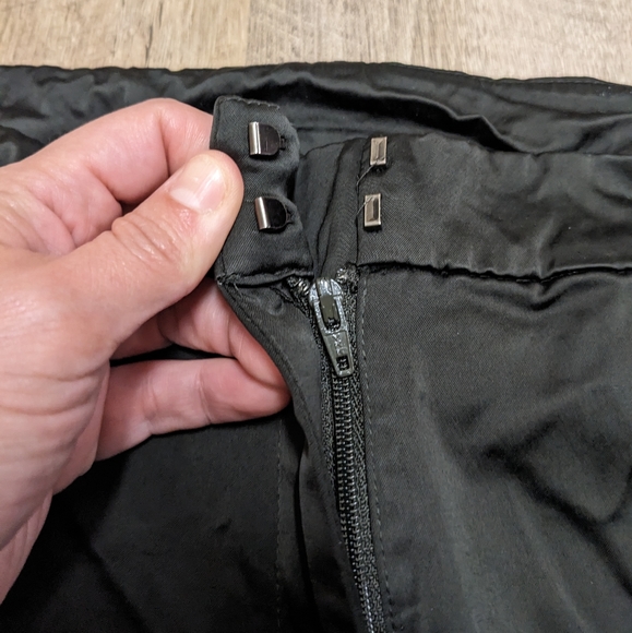 Eileen Fisher Dark Green Pants - Picture 6 of 7